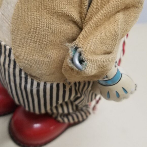 Smoking Papa Bear Toy 1950s Marusan Japan Battery Operated - Picture 8 of 12